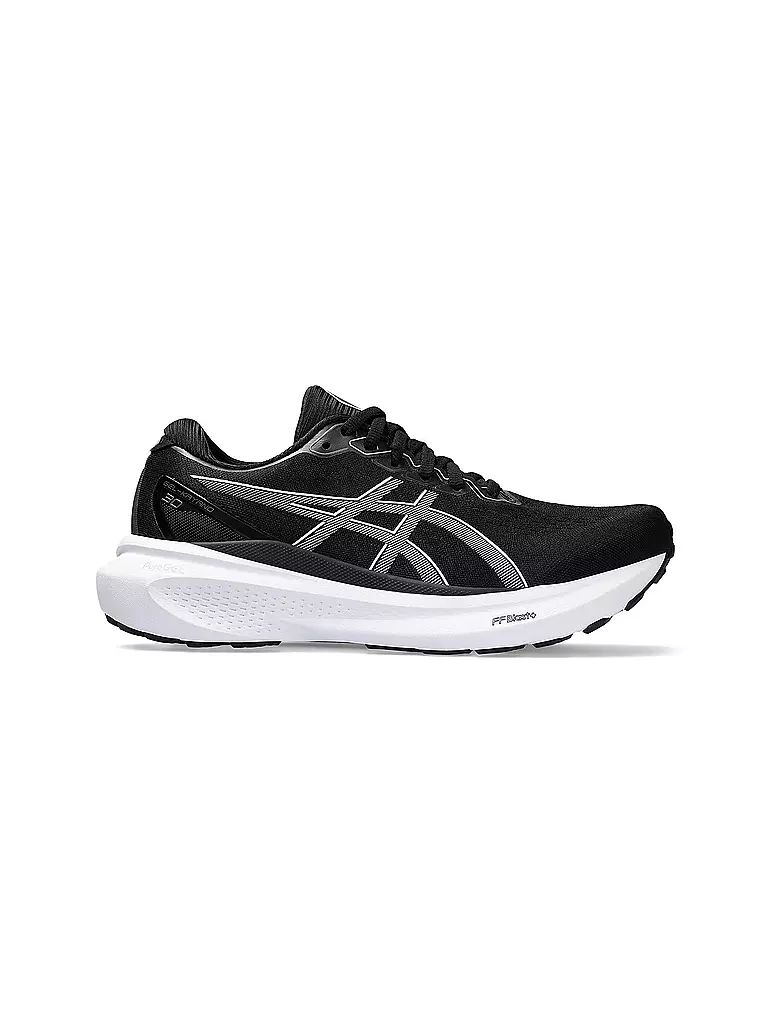 ASICS Damen Laufschuhe Gel Kayano 30 BLACK SHEET ROCK schwarz